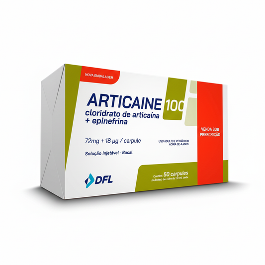 Anestesia Inyectable Articaina 4% DFL Caja x 50