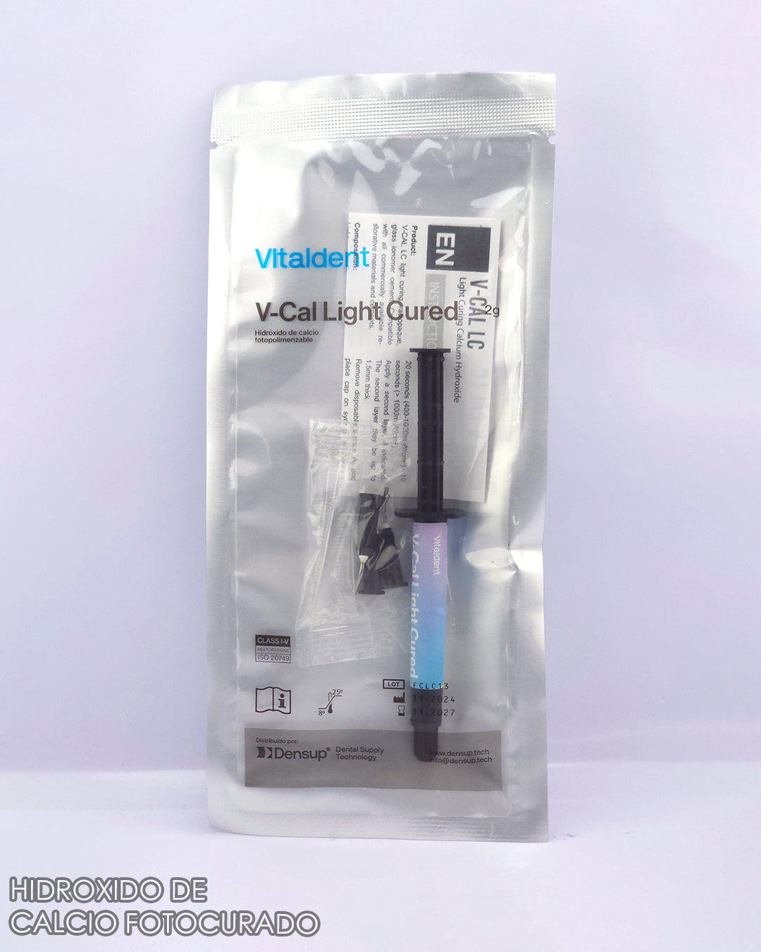 Hidroxido de Calcio Fotocurado Jeringa Vitaldent