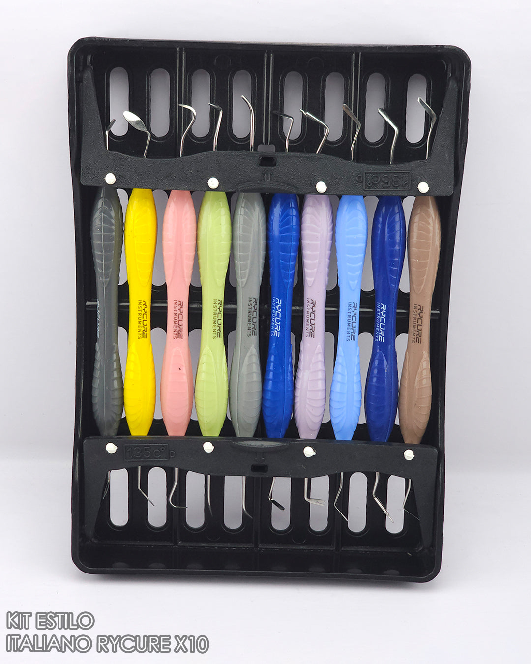 Kit de espátulas de Resina italianas x10 RYCURE