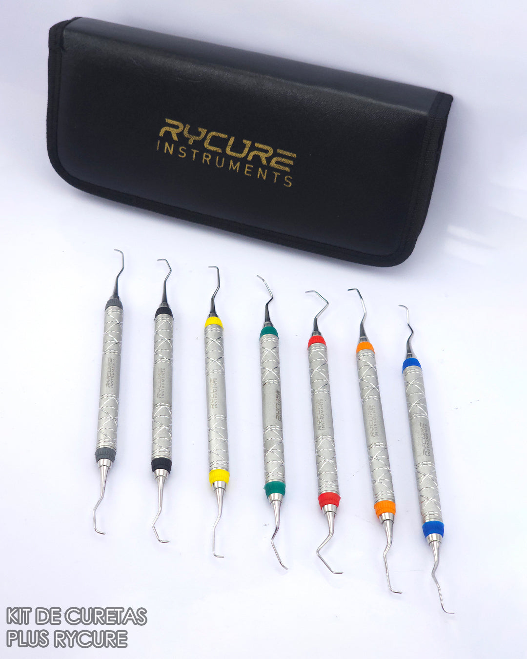 Kit de 7 Curetas de Gracey Plus RYCURE