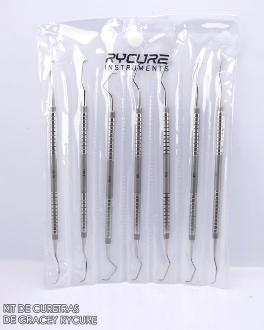 Kit de 7 Curetas de Gracey RYCURE