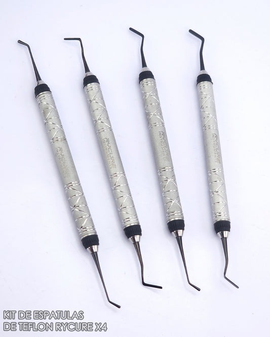 Kit de Espatulas de Resina X4 RYCURE Antiadherentes