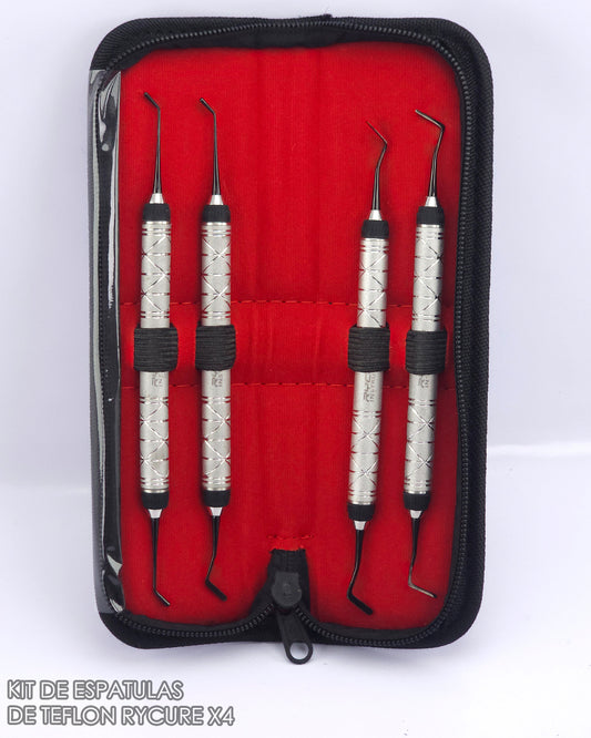Kit de Espatulas de Resina X4 RYCURE Antiadherentes