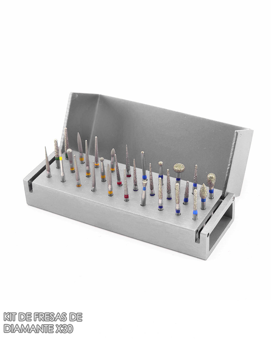 Kit de Fresas de Diamante X30 Con Fresero