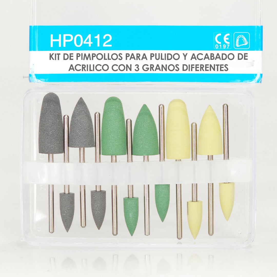 Kit de 12 Pimpollos de Goma Variados