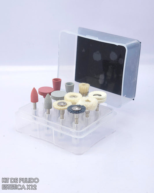 Kit de Pulido Alta Estética ( Mopas, Gomas, Cepillos) x12