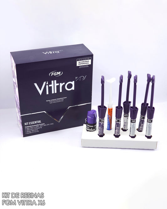 Kit de Resinas Vittra FGM Essential (6 resinas)