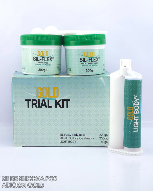 Kit de Silicona por Adicion GOLD TRIAL KIT