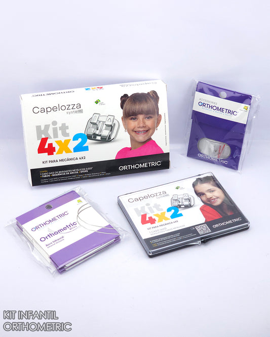 Bracket Capelozza 4x2 Kit Infantil ORTHOMETRIC
