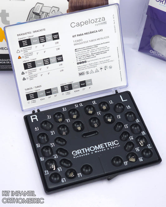 Bracket Capelozza 4x2 Kit Infantil ORTHOMETRIC