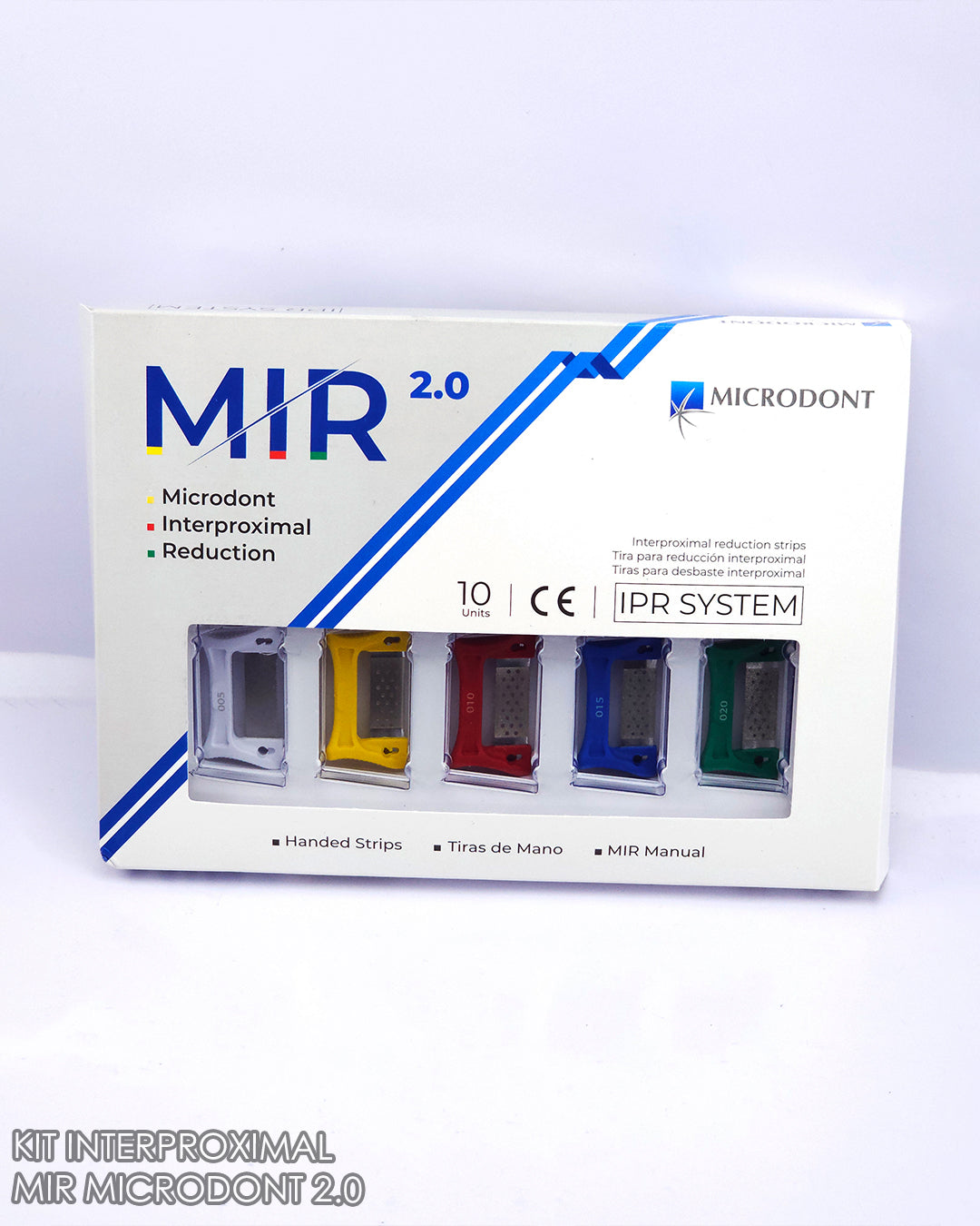 Kit de Desgaste Interproximal MIR 2.0 Microdont (10 repuestos)