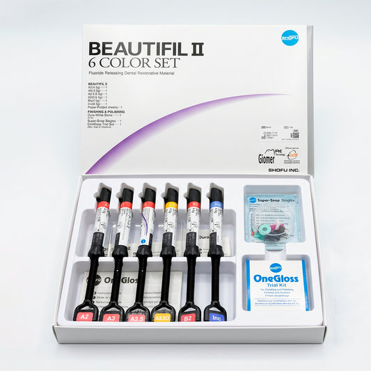 Kit de Resinas SHOFU Beautifil II x6