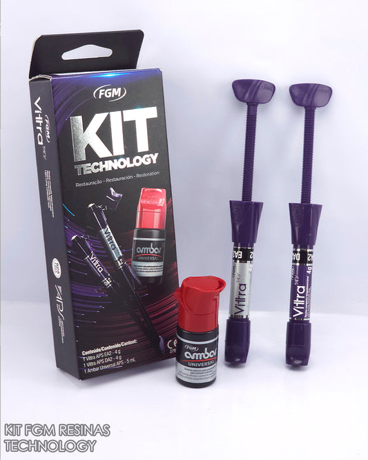 Kit de Resinas Vittra FGM Technology ( 2 resinas + adhesivo universal ámbar)