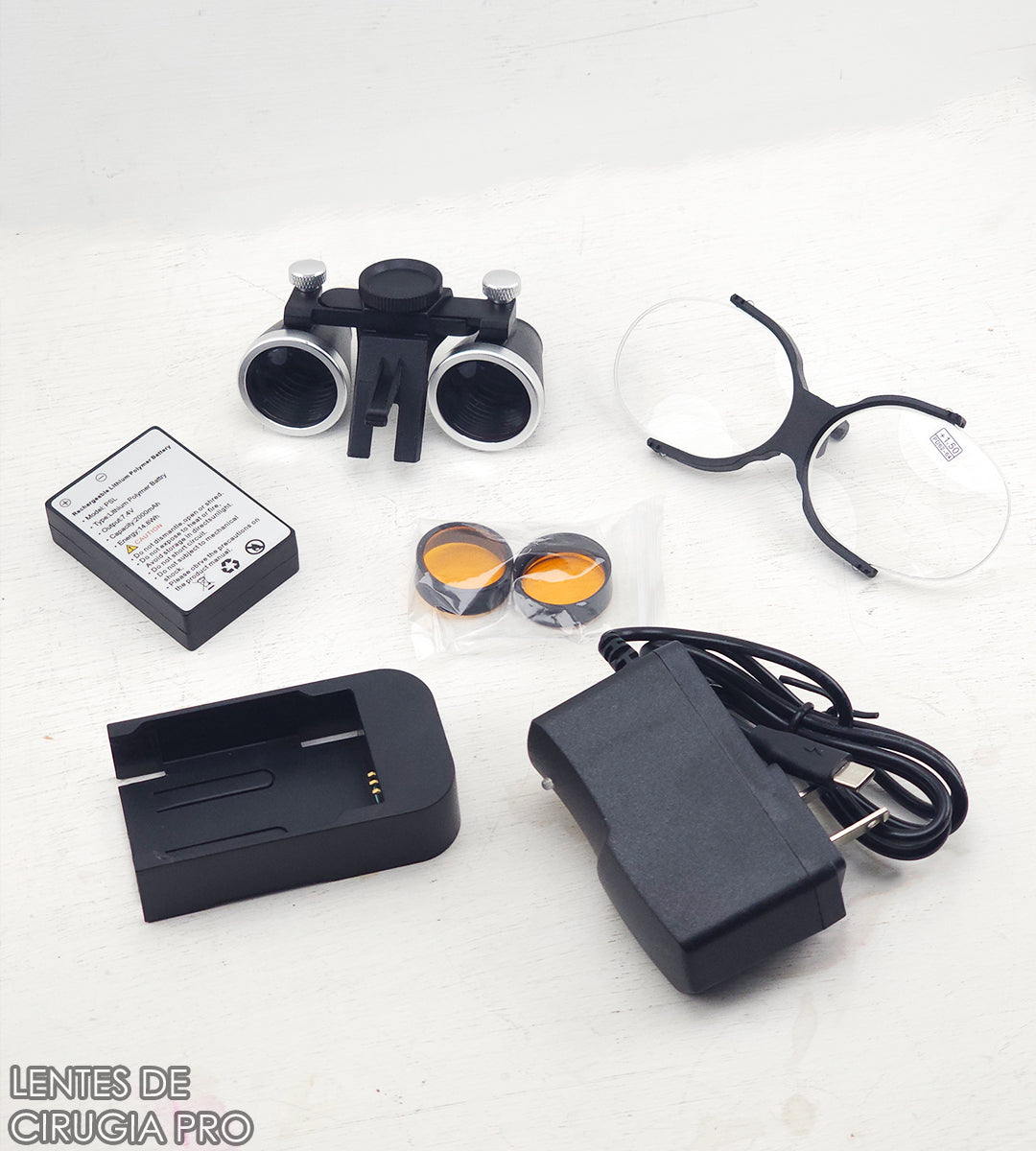 Lentes Magnificadores Cirugía Profesionales con Maletín RYCURE