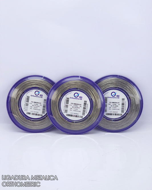 Rollo de Ligadura Metálica Orthometric Medidas