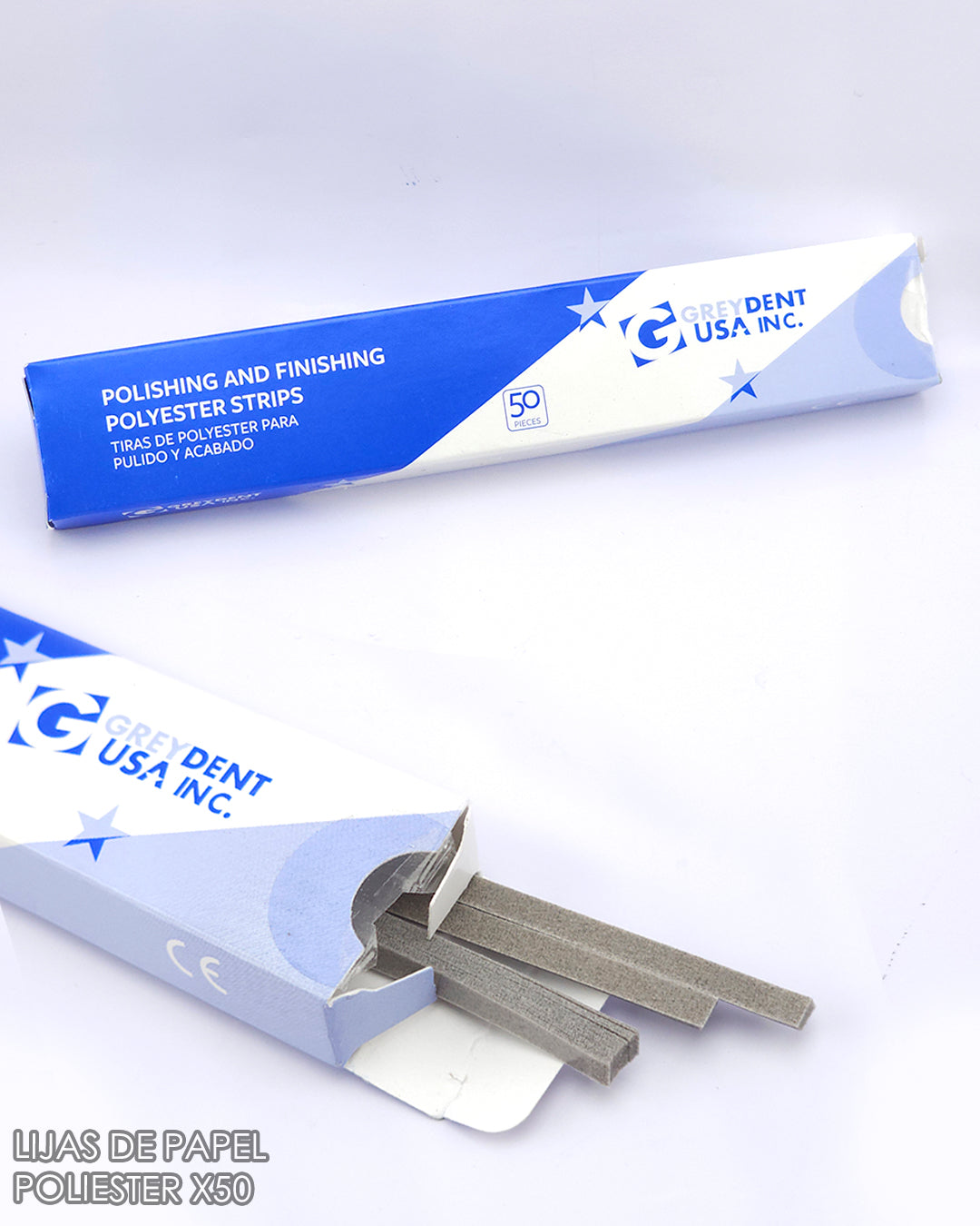 Lijas Interproximales de Poliéster x50