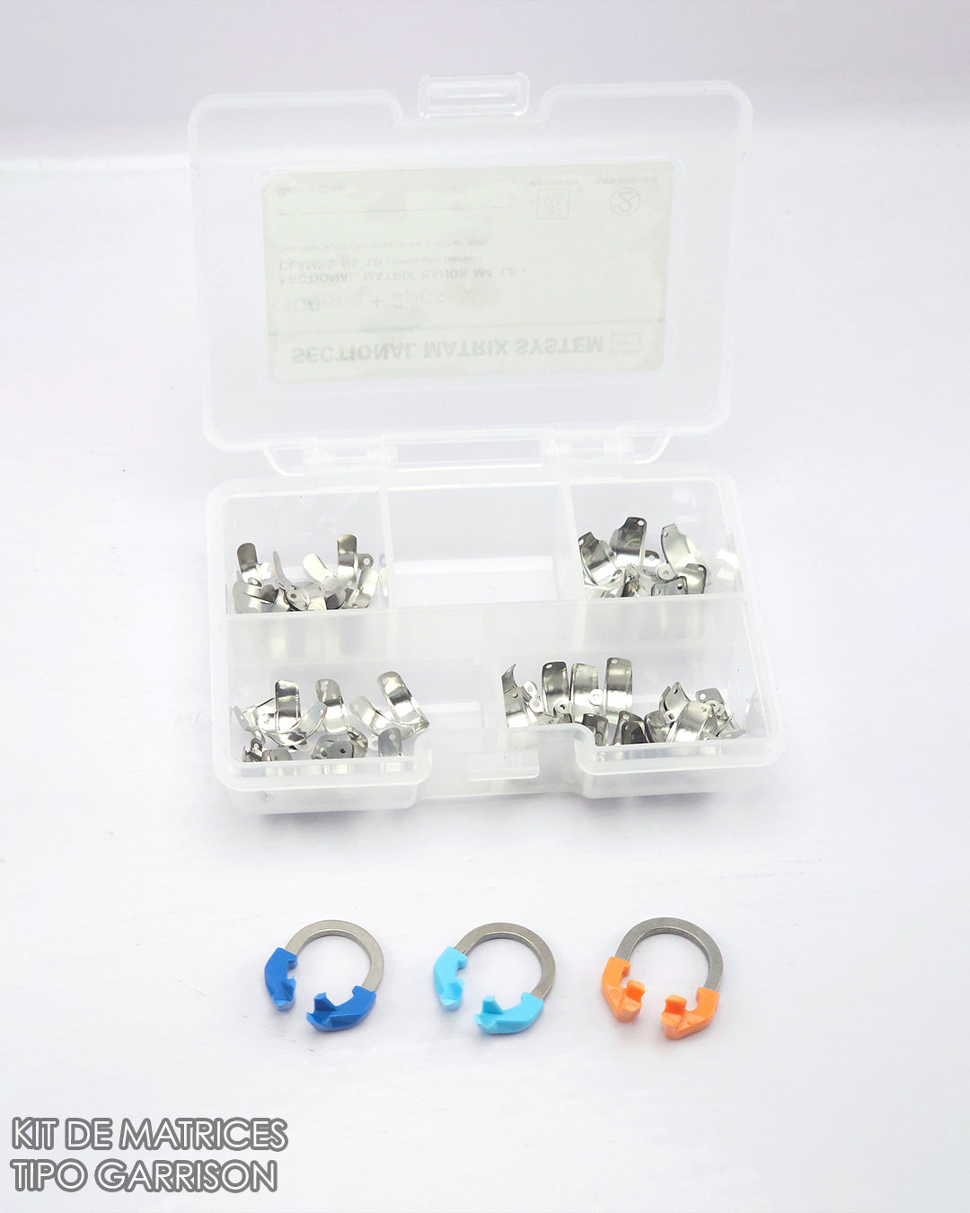 Set de Matrices Tipo Garrison  (anillos de NITI)