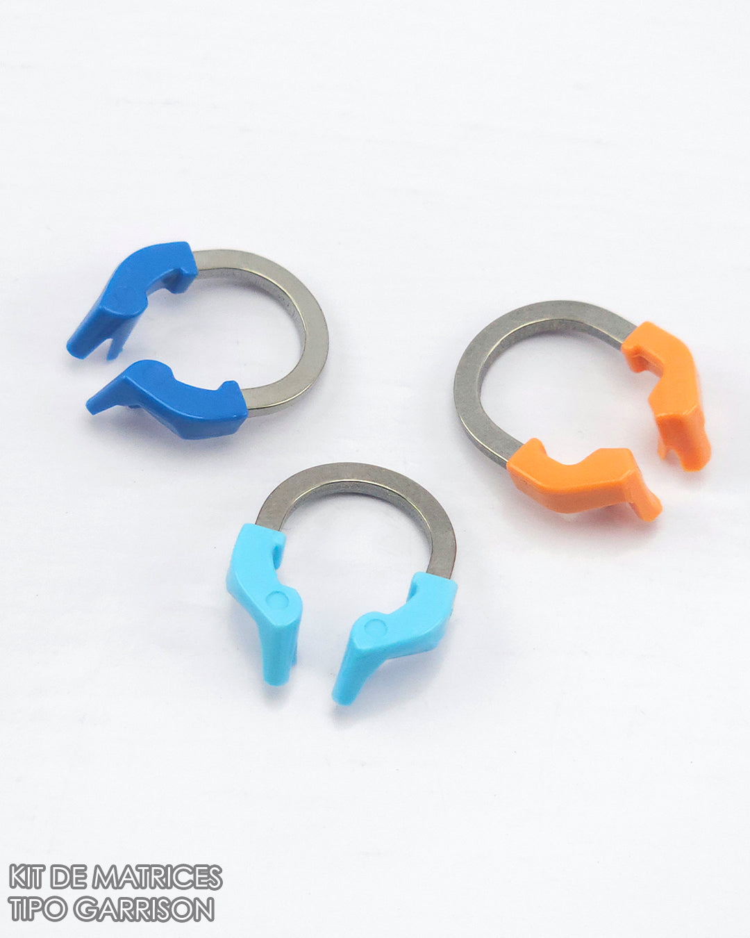 Set de Matrices Tipo Garrison  (anillos de NITI)