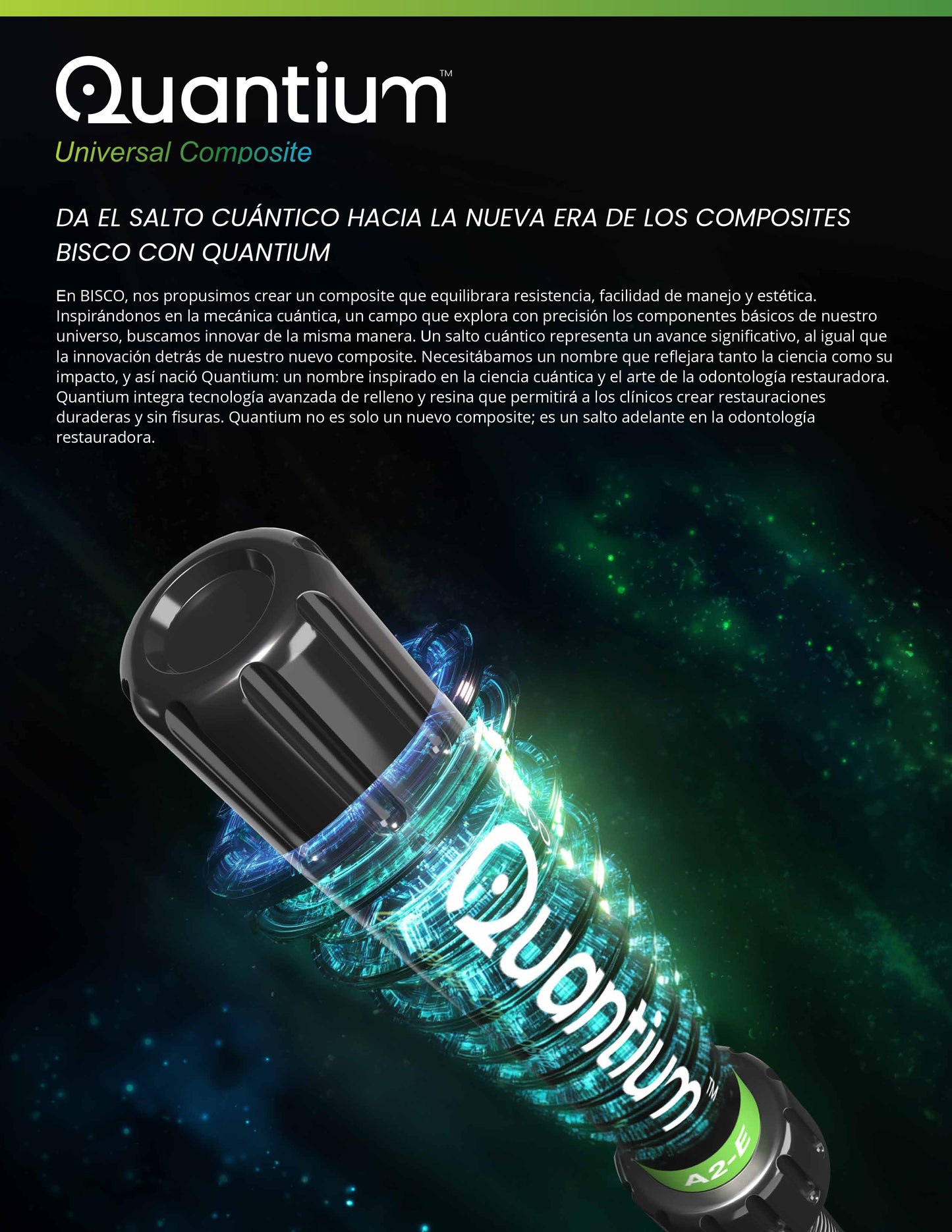 Resina de Restauración QUANTIUM BISCO 4g