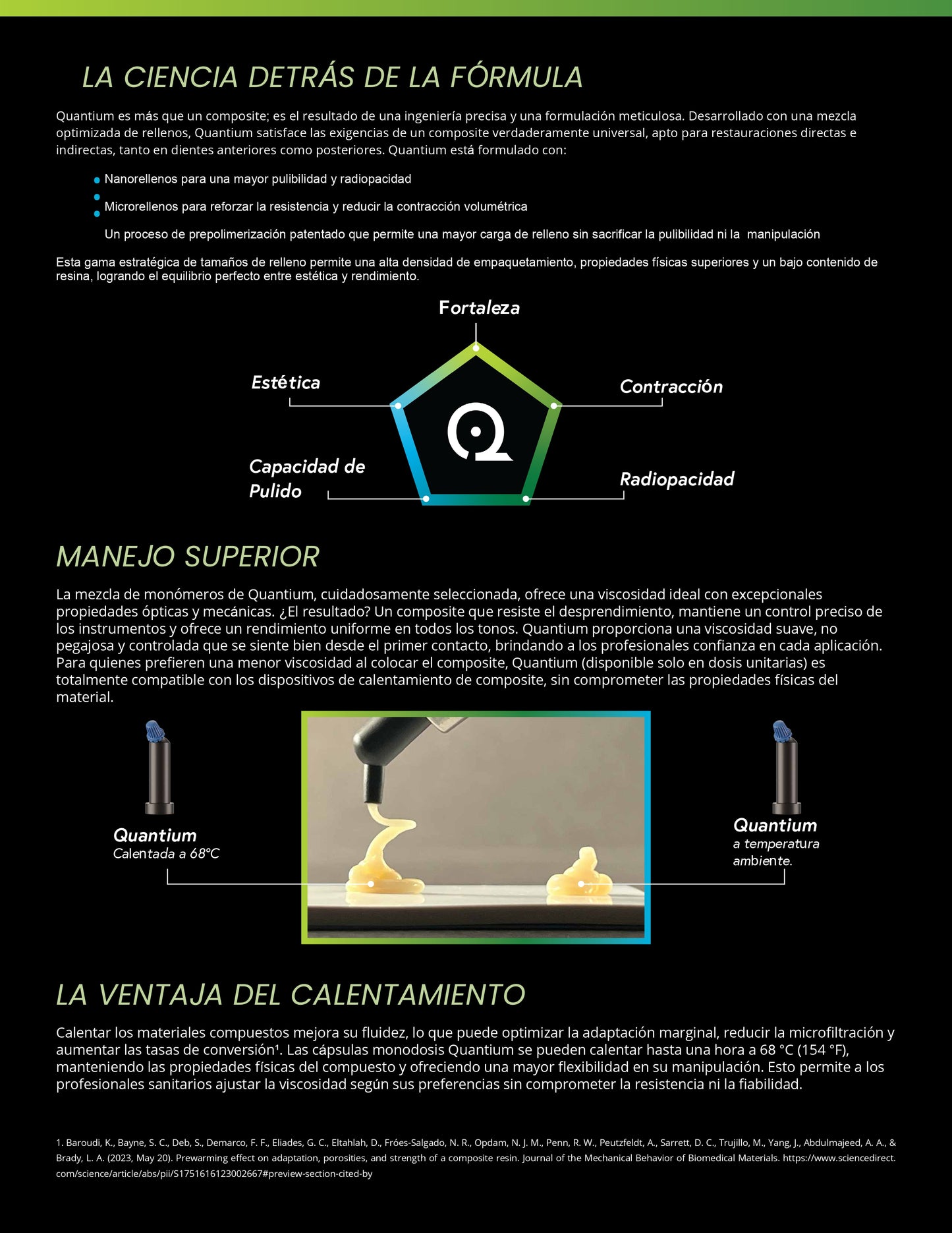 Resina de Restauración QUANTIUM BISCO 4g