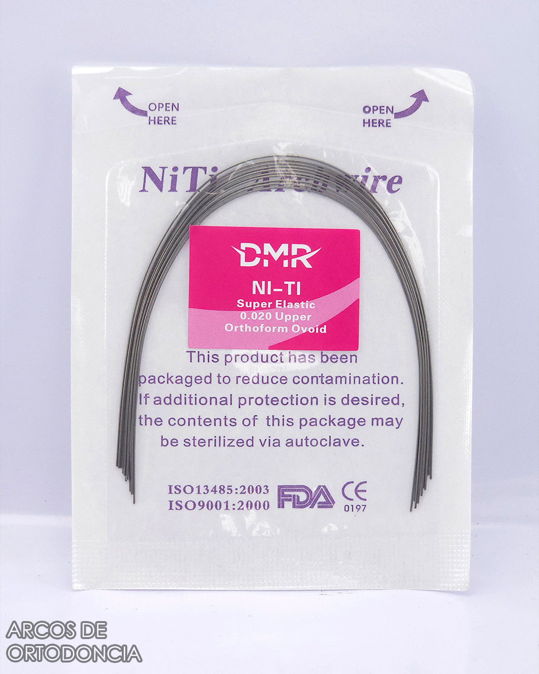 Arcos de Ortodoncia Redondos Niti x10 und