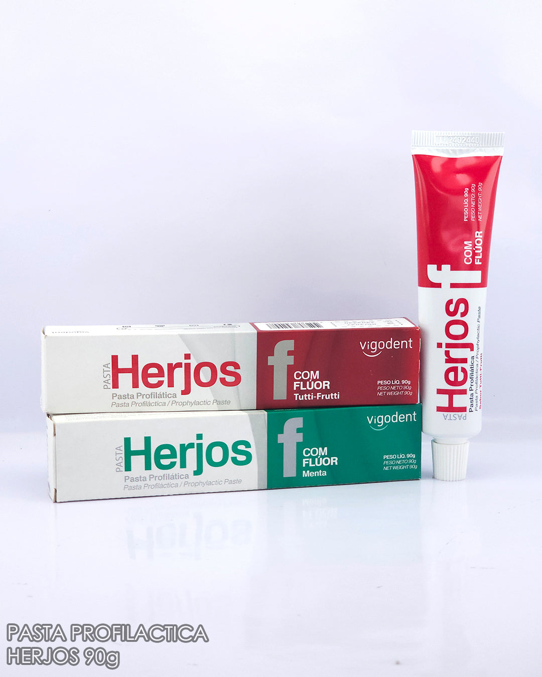 Pasta Profilactica Herjos Vitaldet 90g con Fluor