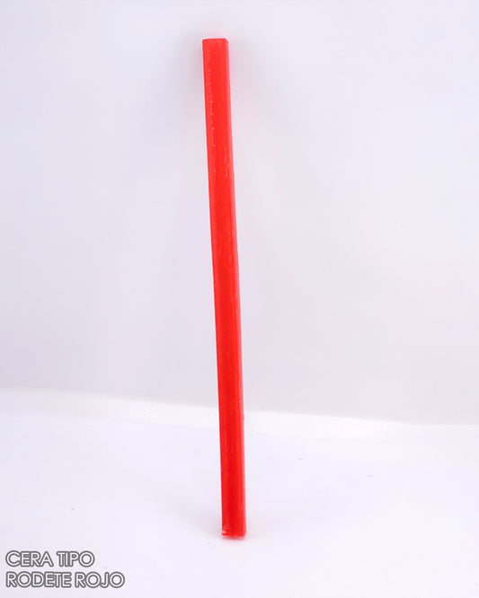 Rodete Cera Rojo Bondent