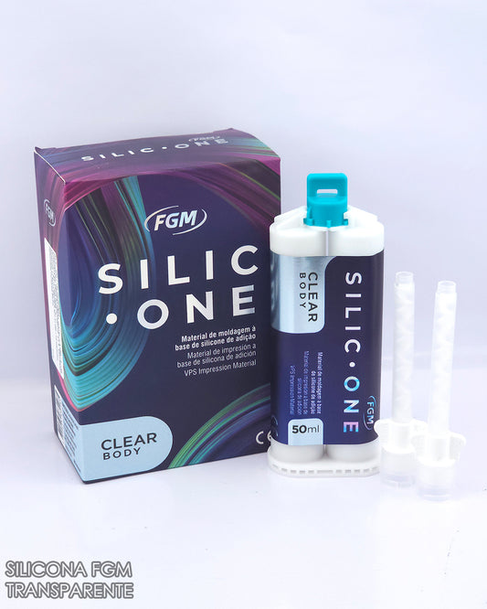 Silicona Transparente por Adición FGM SILIC-ONE 50ml