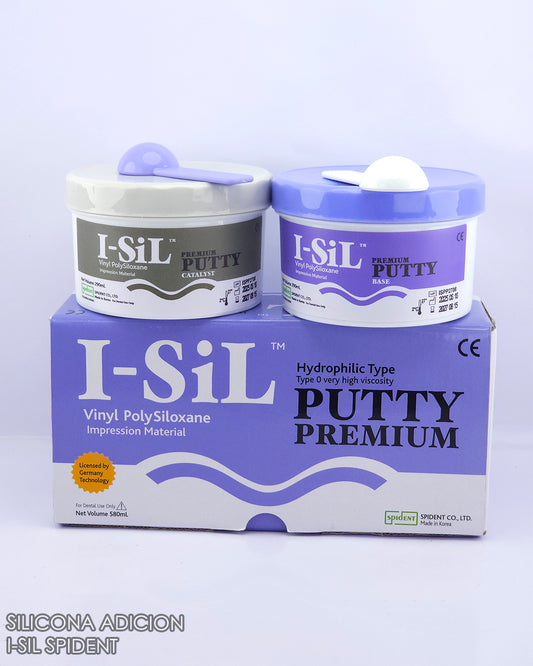 Silicona por Adición I-SIL PUTTY  Spident