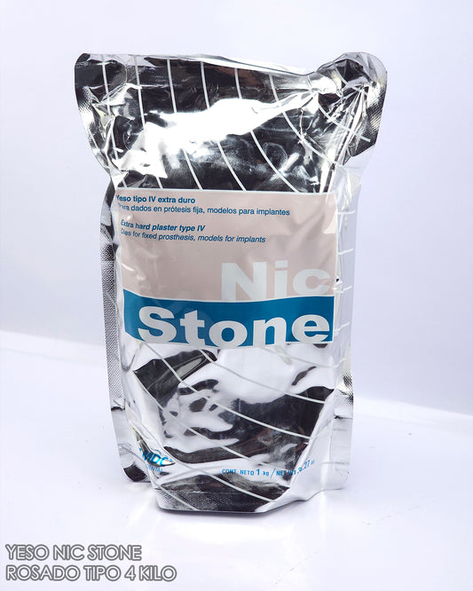 Yeso Rosado Tipo 4 NicStone Kilo