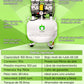 Compresor Silente Libre de Aceite 1hp Appledental 35 litros
