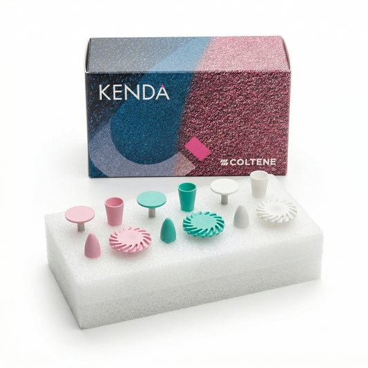 Kit de Pulido Kenda Coltene con Espirales (3 pasos)